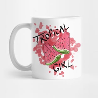 Tropical Girl - Watermelon Mug